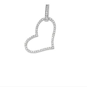 ♥️ SHINY HEART STERLING SILVER NECKLACE